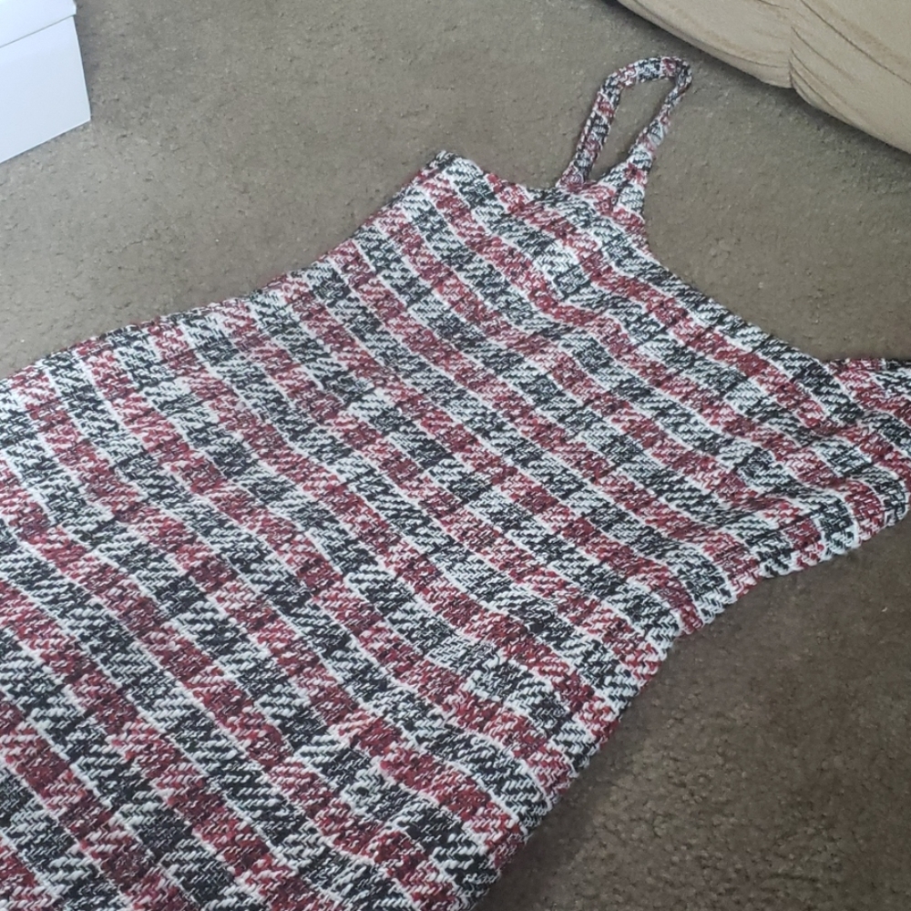 A tweed style dress